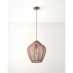 Lampara De Techo En Tejido Malla Beau