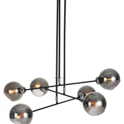 Lampara De Techo Esferas De Vidrio Cooper