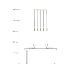 Lampara De Techo Grande Arvo