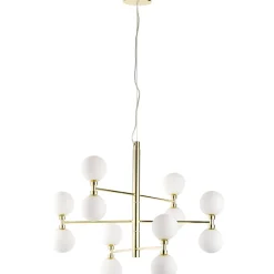 Lampara De Techo Grande De Cristal Grover