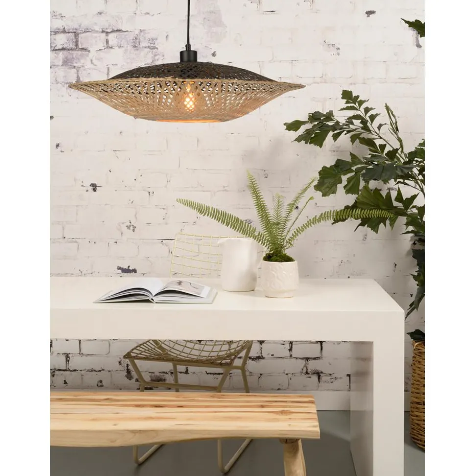 Lampara De Techo Grande De Bambu Kalimantan