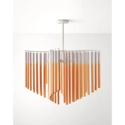 Lampara De Techo Grande De Diseno Coralie