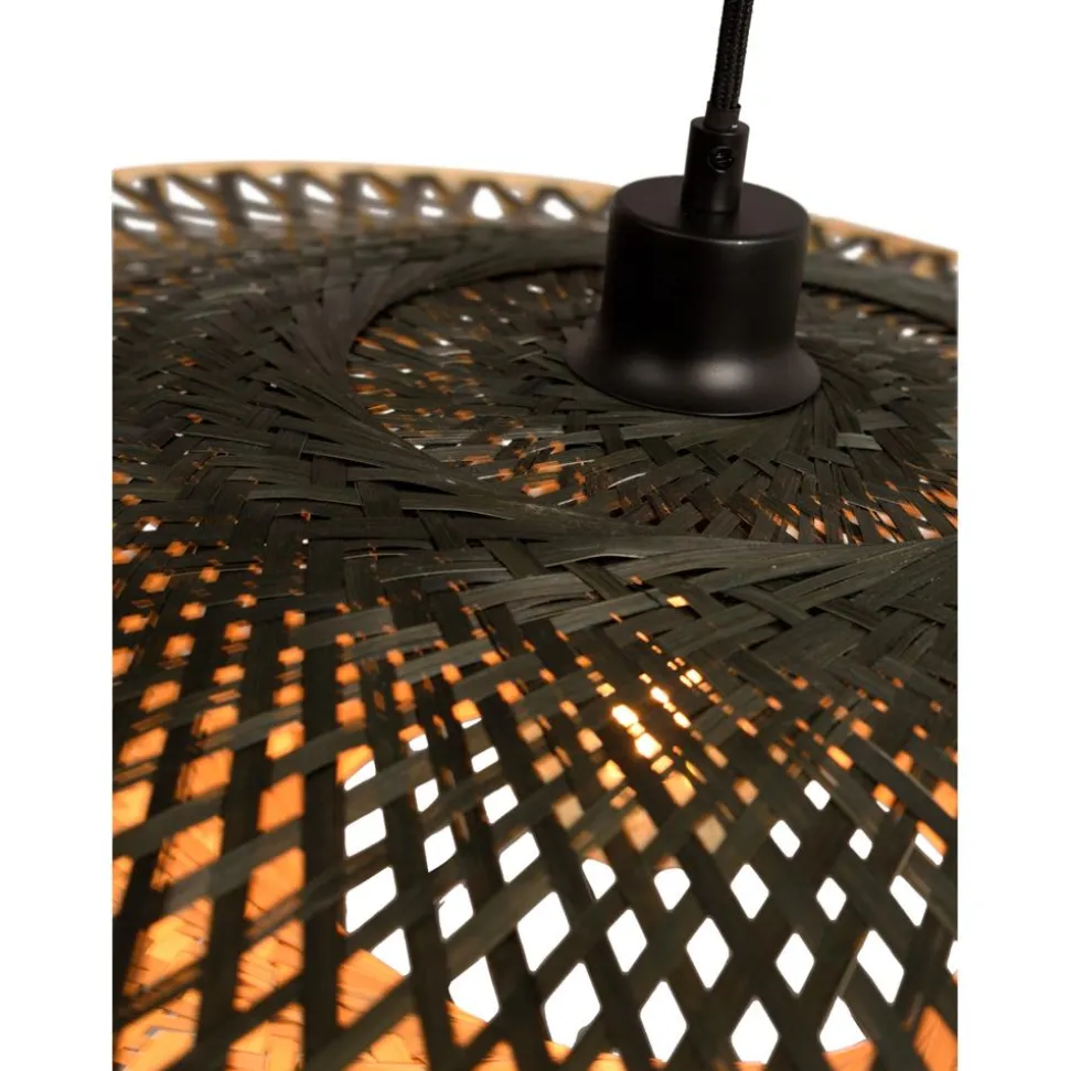 Lampara De Techo Grande De Bambu Kalimantan