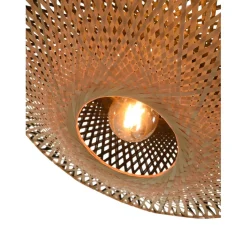 Lampara De Techo Grande De Bambu Kalimantan