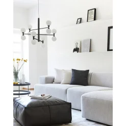 Lampara De Techo Grande De Cristal Grover