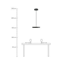 Lampara De Techo Led De Diseno Asteria