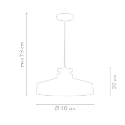 Lampara De Techo Malmo, Estilo Escandinavo