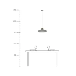 Lampara De Techo Malmo, Estilo Escandinavo
