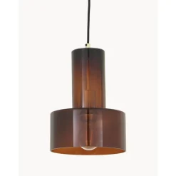 Lampara De Techo Pequena De Vidrio Flowy