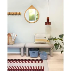 Lampara De Techo Pequena De Vidrio Flowy