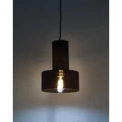 Lampara De Techo Pequena De Vidrio Flowy