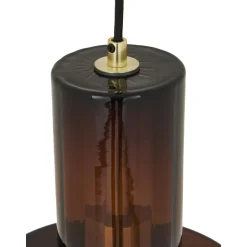 Lampara De Techo Pequena De Vidrio Flowy