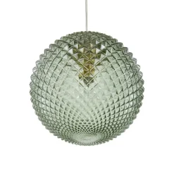 Lampara De Techo Pequena De Vidrio Lorna