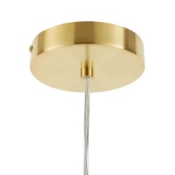 Lampara De Techo Pequena De Vidrio Lorna