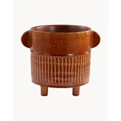 Macetero Artesanal De Ceramica Ernie