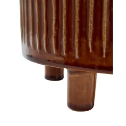 Macetero Artesanal De Ceramica Ernie