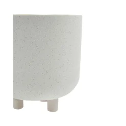 Macetero De Ceramica Ivory