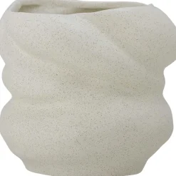 Macetero De Gres Con Forma Organica Orana