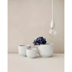 Macetero De Porcelana Lyngby, 16 Cm