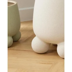 Macetero Grande De Dolomita Olea