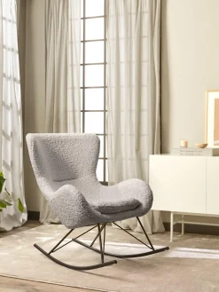 Mecedora De Borreguillo Wing