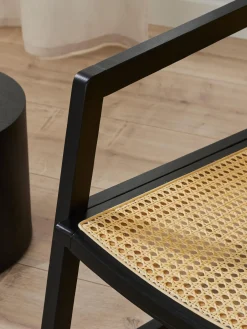 Mecedora De Madera De Fresno Con Tejido Vienes Craig