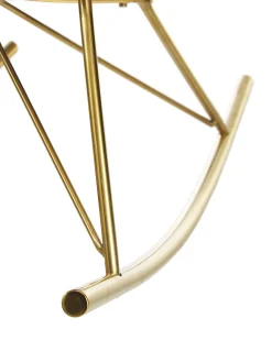 Mecedora De Terciopelo Wing