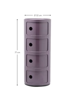 Mesa Auxiliar De Diseno Componibili, 4 Modulos