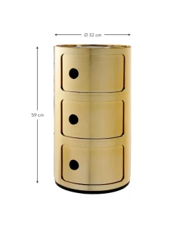 Mesa Auxiliar De Diseno Componibili, 3 Modulos