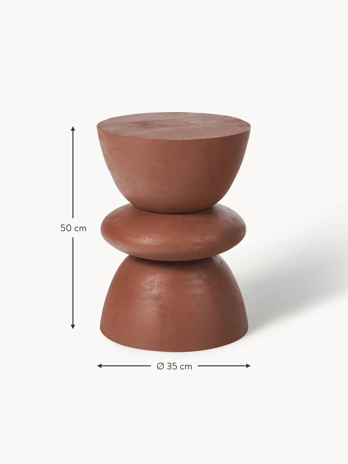 Mesa Auxiliar De Madera Benno