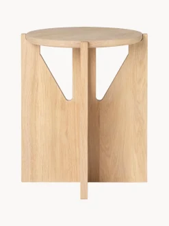 Mesa Auxiliar De Madera De Roble Future