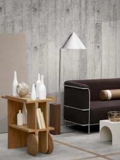 Mesa Auxiliar De Madera De Roble Axis