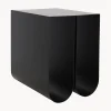 Mesa Auxiliar De Metal Curved