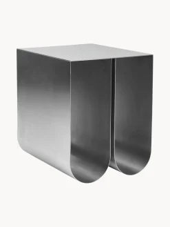 Mesa Auxiliar De Metal Curved