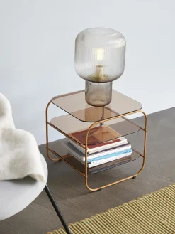 Mesa Auxiliar De Vidrio Echo