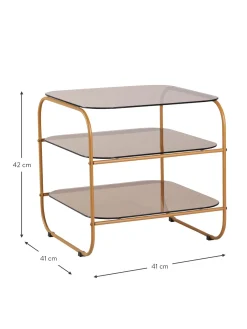 Mesa Auxiliar De Vidrio Echo