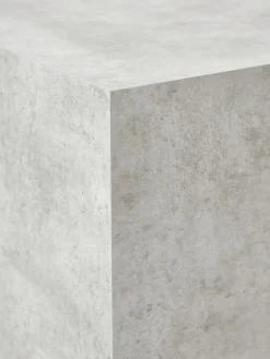 Mesa Auxiliar En Look Marmol Lesley