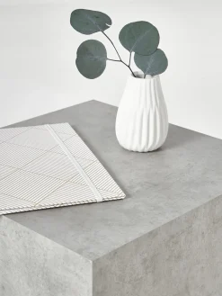 Mesa Auxiliar En Look Marmol Lesley