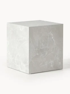 Mesa Auxiliar En Look Travertino Lesley