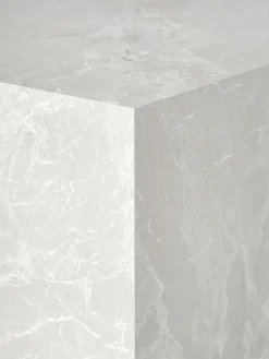 Mesa Auxiliar En Look Travertino Lesley