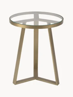 Mesa Auxiliar Fortunata, Tablero De Vidrio