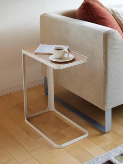 Mesa Auxiliar Frame, Tablero De Madera