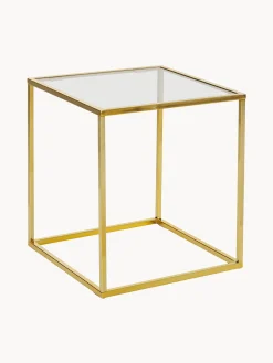 Mesa Auxiliar Maya, Tablero De Vidrio