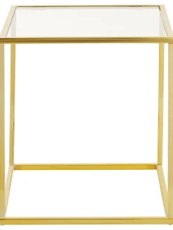 Mesa Auxiliar Maya, Tablero De Vidrio