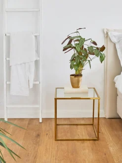 Mesa Auxiliar Maya, Tablero De Vidrio