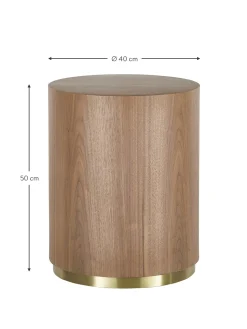 Mesa Auxiliar Redonda Clarice