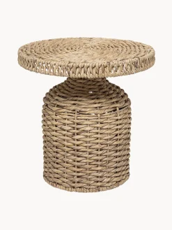 Mesa Auxiliar Redonda De Ratan Camo