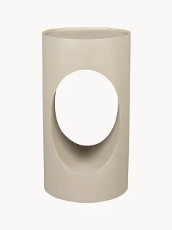 Mesa Auxiliar Redonda De Metal Sai