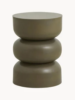 Mesa Auxiliar Redonda De Metal Alma