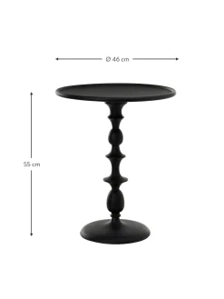 Mesa Auxiliar Redonda De Metal Classic